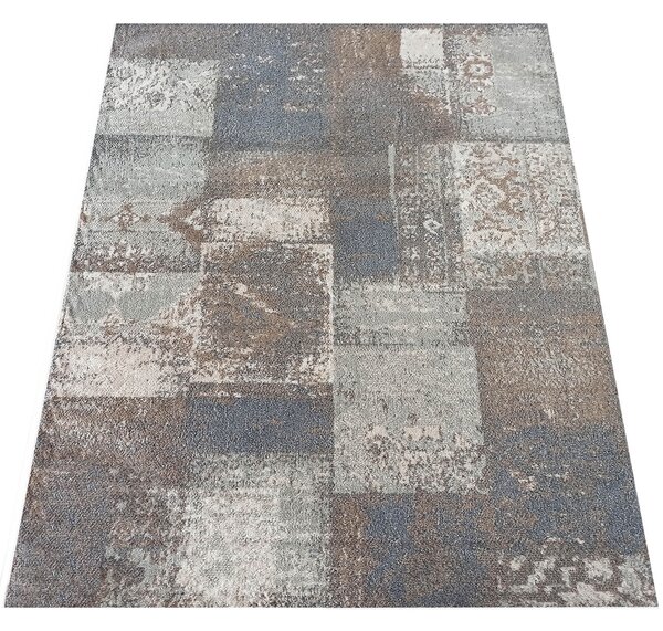 Makro Abra Kusový koberec moderní ROXANNE 04 šedý Rozměr: 200x290 cm