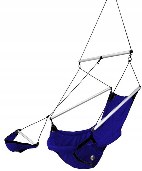 Houpací křeslo Ticket To The Moon Moon Chair, královská modrá