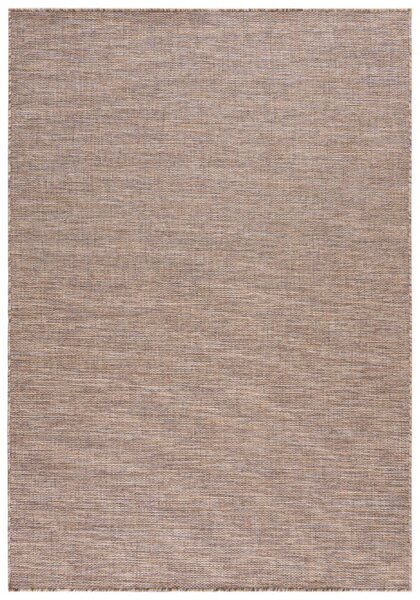 Makro Abra Kusový koberec venkovní VERANDA 6365A Sisalový hnědý Rozměr: 140x200 cm