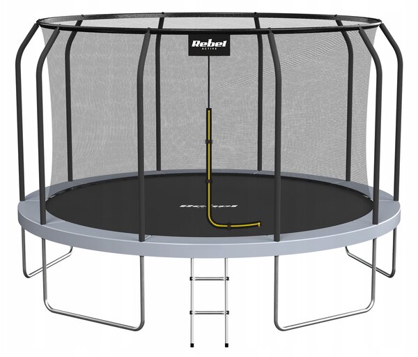 Trampolína se sítí Rebel 3,8 cm FT 12 (365-374 cm) žebříček