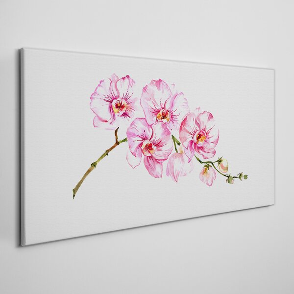 Obraz na plátně Obraz na plátně Malování květinové větve