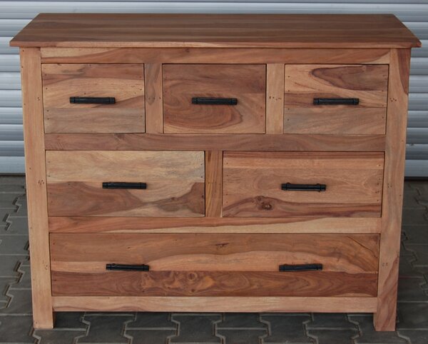 Komoda 120x90x45 Rami z indického masivu palisandr
