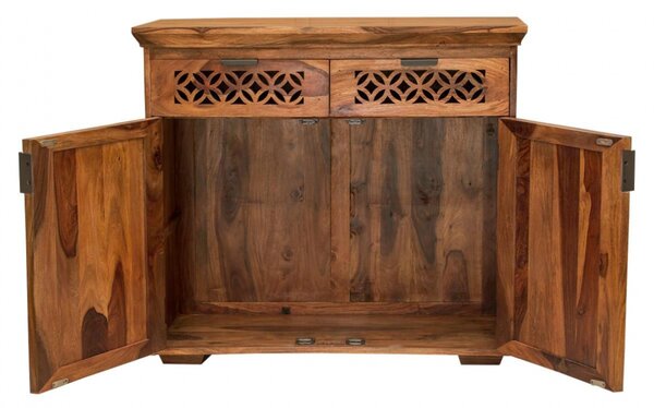 Komoda Mira 90x90x45 z indického masivu palisandr