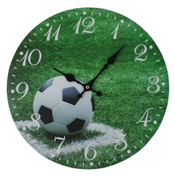 Nástěnné hodiny Fotbalový míč 2000085