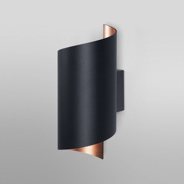 LEDVANCE SMART+ WiFi Orbis Wall Twist, černá, Černá, Chodba, Hliník, Moderní