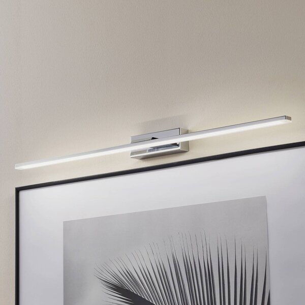 MCJ Nástěnné svítidlo LED Miroir 80 cm chrom 4000K, Chrom / stříbro, Koupelna, Hliník, Moderní