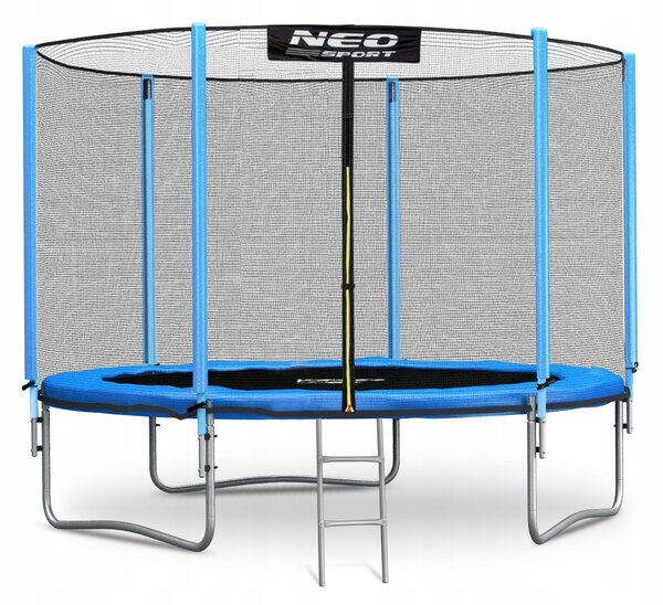 Zahradní trampolína 8ft/252 cm s vnější sítí a žebříkem Neo-Sport