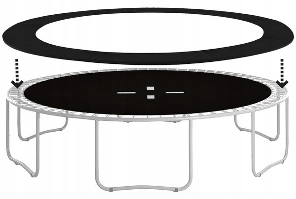Ochranný kryt na pružiny trampolíny Springos 305-305 cm