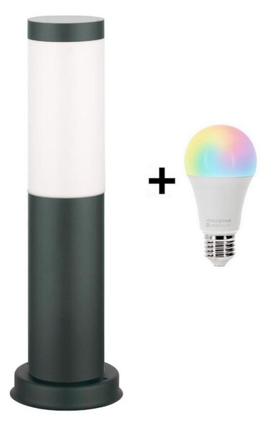 Brilagi - LED RGBW Venkovní lampa 1xE27/9W/230V 40 cm IP44 antracit