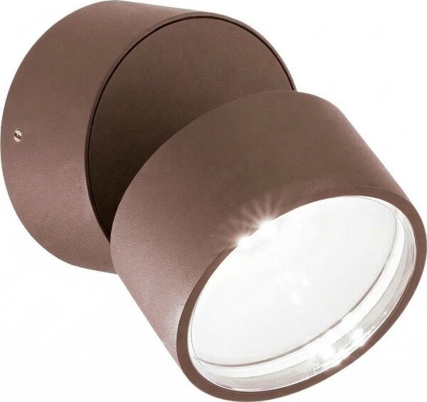 Ideal Lux - LED Venkovní nástěnné svítidlo OMEGA LED/7W/230V CRI 90 IP54 hnědá