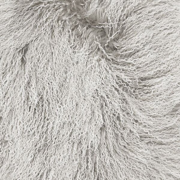 Skinnwille Home Collection Tibetská kožešina Snowtop, světle šedá, 95x55 cm