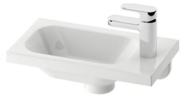 Ravak Chrome umyvadlo 40x22 cm obdélníkový nábytkový bílá lesk XJGP1100000