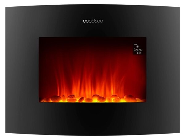 Cecotec 05813, Krb na zeď, Zavřené, Elektrický, Černá, Vnitřní, Obdélníkový