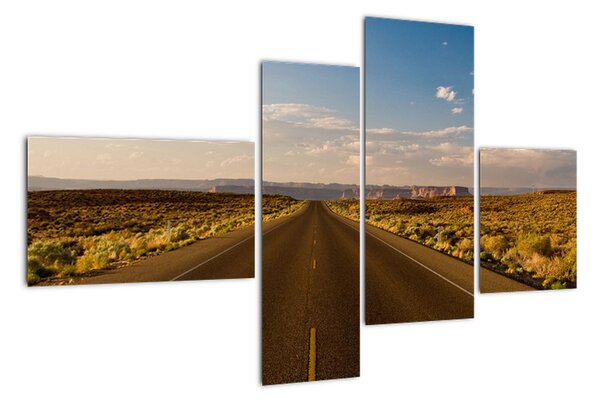 Panorama cesty - obraz (110x70cm)