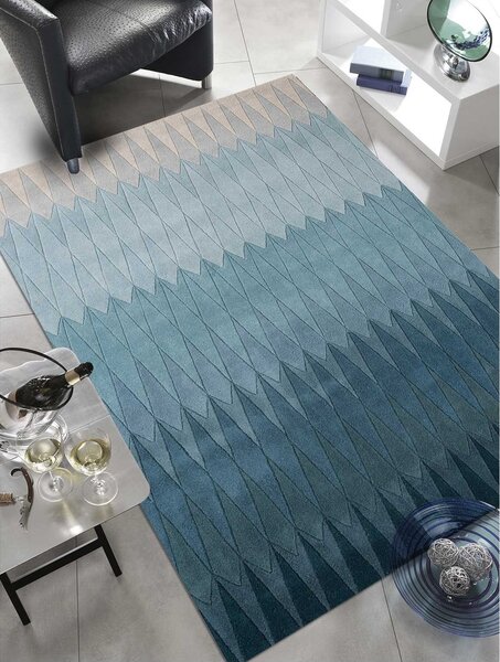 Linie Design Vlněný koberec Acacia Blue Rozměr: 140x200 cm