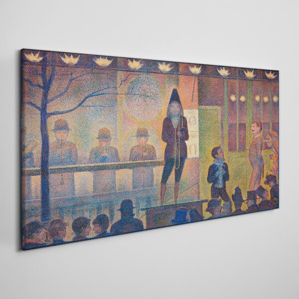 Obraz na plátně Obraz na plátně Cirkusová sideshow Seurat