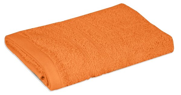 Aaryans froté ručník, 50x100 cm, oranžový