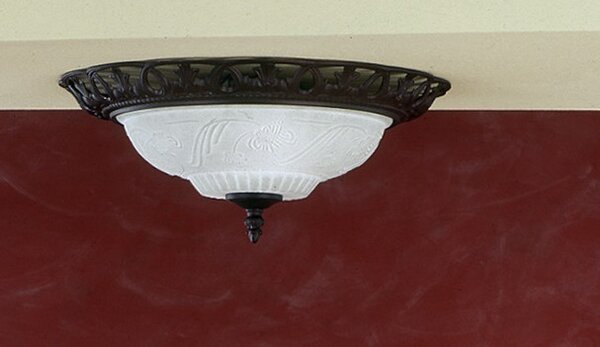 TRIO 6102021-24 Rustica stropní svítidlo E27 2x60W