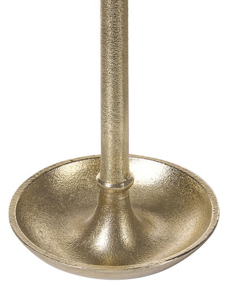 Sada 3 svícnů LIWUNG Kov 27/33/38 cm Zlatá
