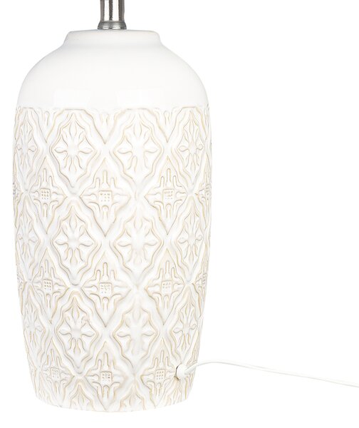 Stolní lampa TELIRE Keramika Béžová