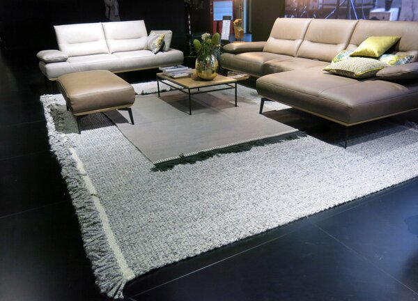 Linie Design Vlněný koberec Elmo Grey Rozměr: 140x200 cm