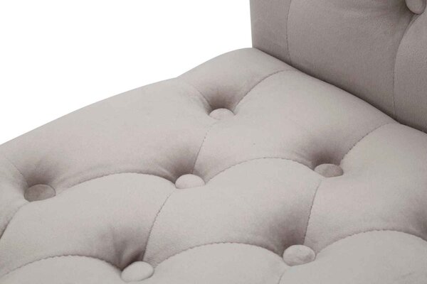 Designová lavice Dandelion 120 cm šedá