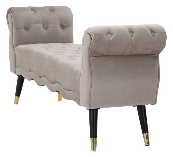 Designová lavice Dandelion 120 cm šedá
