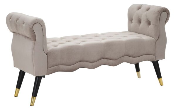 Designová lavice Dandelion 120 cm šedá