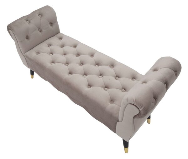 Designová lavice Dandelion 120 cm šedá
