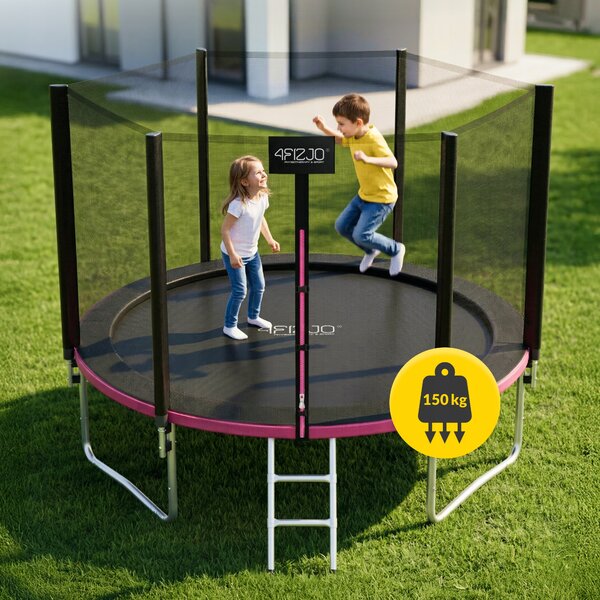 Trampolína se sítí 4FIZJO 312 cm FT 10 (304-312 cm)