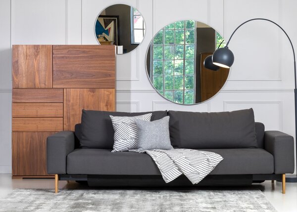 Linie Design Koberec Fuller Grey, šedý Rozměr: 140x200 cm