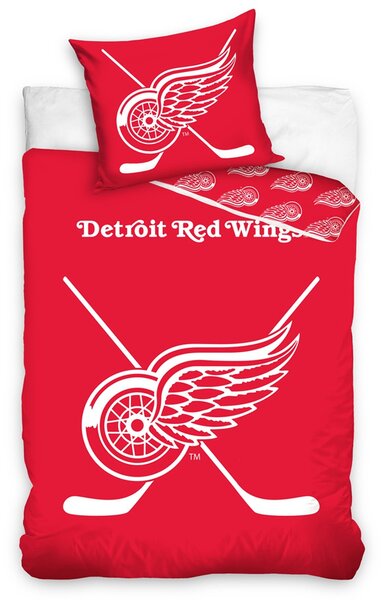 CARBOTEX Svítící povlečení NHL Detroit Red Wings