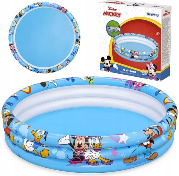 Bestway Nafukovací bazén 122 cm Mickey Friends 91007