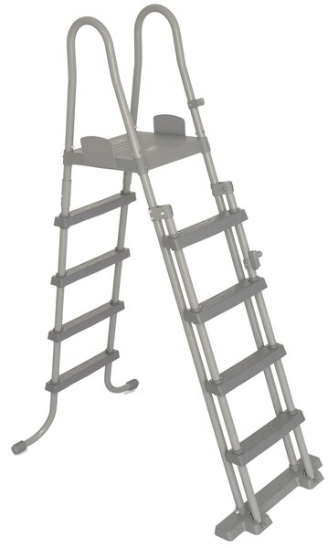 Bestway 4-stupňová bazénová žebřík Flowclear, 132 cm