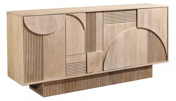 Komoda ART DECO WHITE 170 CM masiv mango Nábytek | Úložné prostory | Komody | Nízké