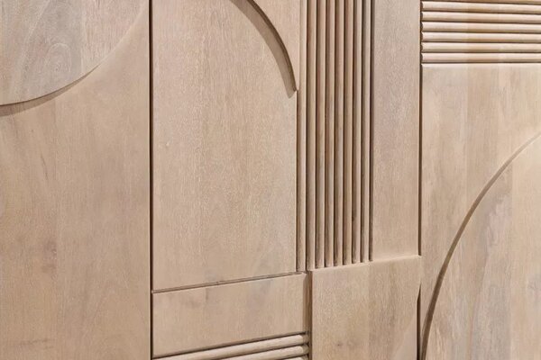 Komoda ART DECO WHITE 170 CM masiv mango Nábytek | Úložné prostory | Komody | Nízké