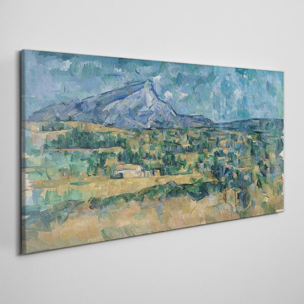 Obraz na plátně Obraz na plátně Mont Sainte Victoire Cézanne