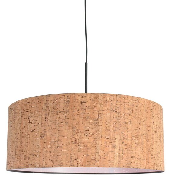 Steinhauer Závěsné světlo Sparkled Light, hnědá, Ø 50 cm, korek, stmívatelný, Hnědá / rez, Obývací pokoj / jídelna, kov, Moderní