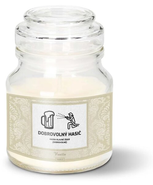 Sablio Svíčka Dobrovolný hasič - 120 g