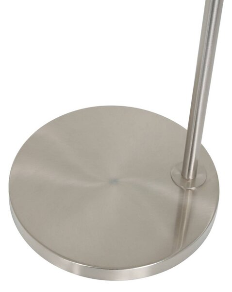 Steinhauer Stojací lampa Prestige Chic ocelová/černá-zlatá výška 250 cm, stmívatelný, Hliník / šedá / zinek, Obývací pokoj / jídelna, kov