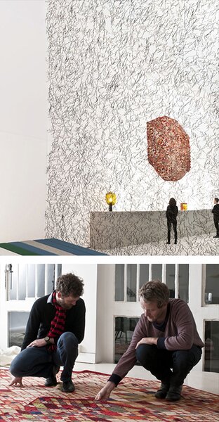 Nanimarquina Vlněný koberec kelim Losanges Barva: Mixed (vícebarevná), Rozměr: 165x245 cm