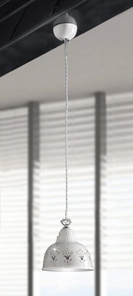 Keramické stropní svítidlo Callota - s krystaly 2250.1