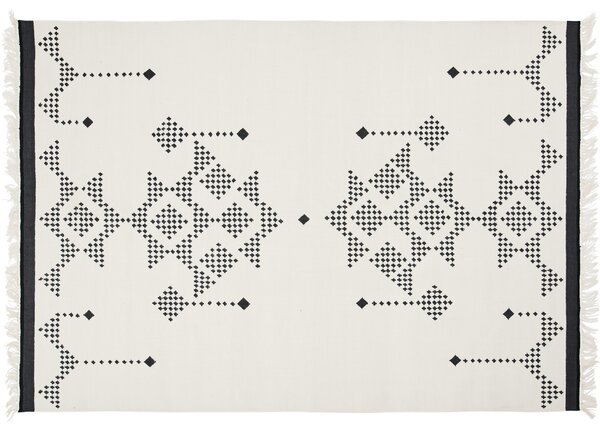 Linie Design Koberec z novozélandské vlny Lua White, bílý Rozměr: 140x200 cm