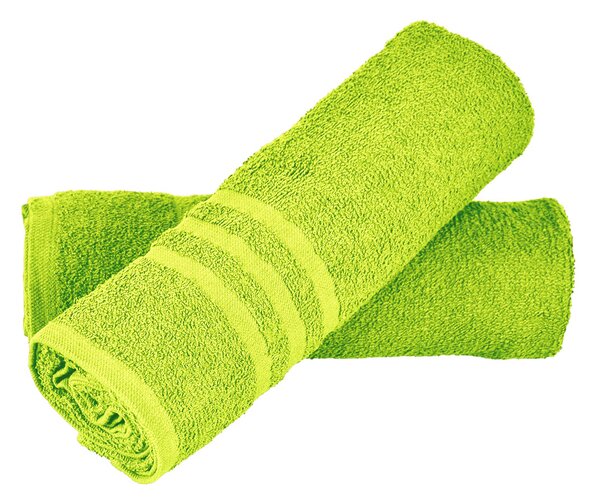 Aaryans Sada ručníků Basic 2 ks - zelená