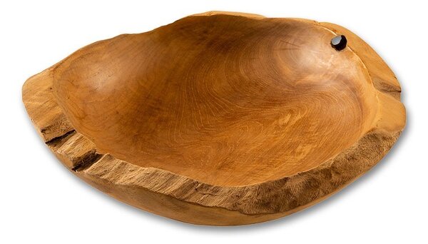 Teaková mísa, průměr 35 cm
