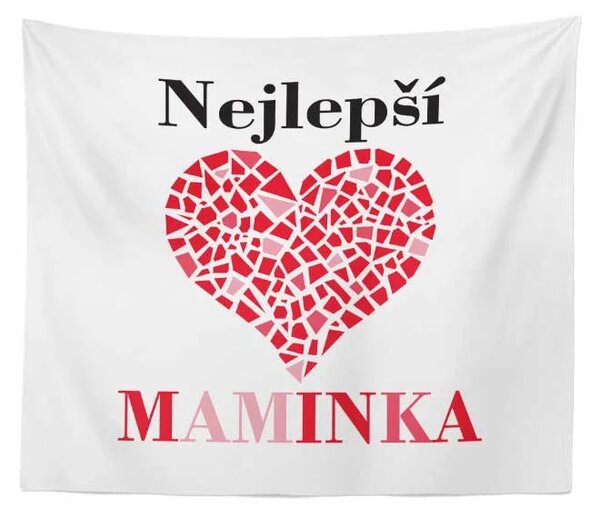 Sablio Deka Nejlepší maminka: 150x120 cm
