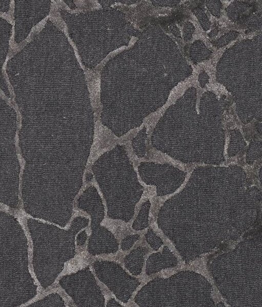 Linie Design Kulatý koberec Marmo Charcoal Rozměr: Ø 170 cm