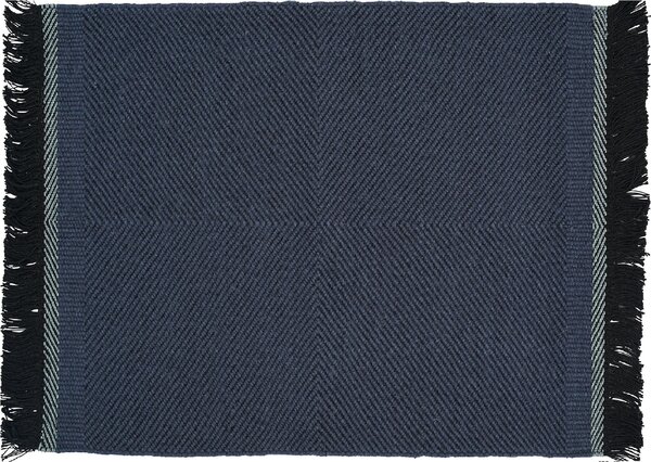Linie Design Koberec z novozélandské vlny Mattia Dark Blue Rozměr: 140x200 cm