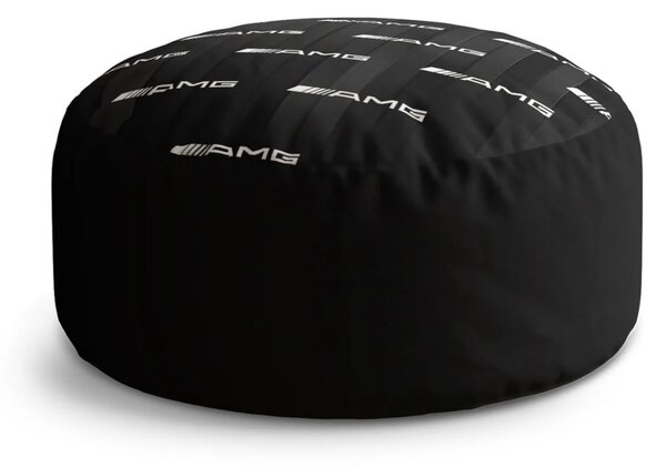 Sablio Taburet Circle AMG vzor: 38x48 cm