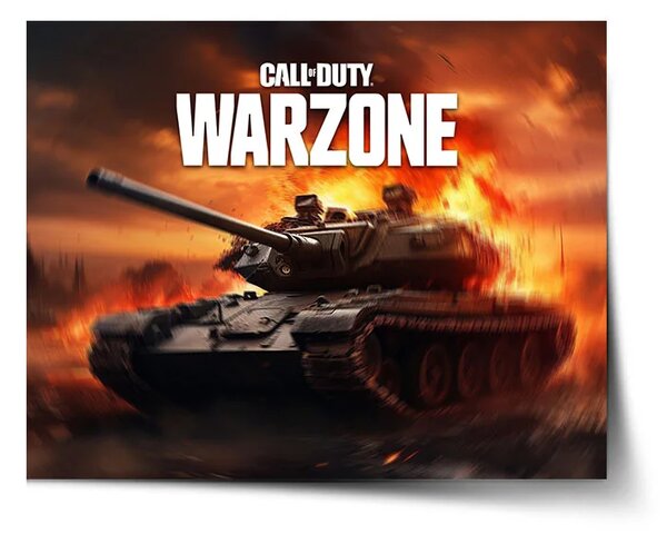 Sablio Plakát Call of Duty Warzone - tank - 60x40 cm